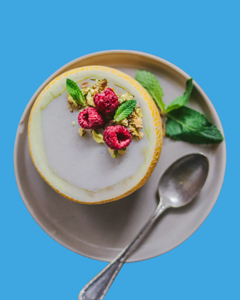 Lililup con pannacotta de coco