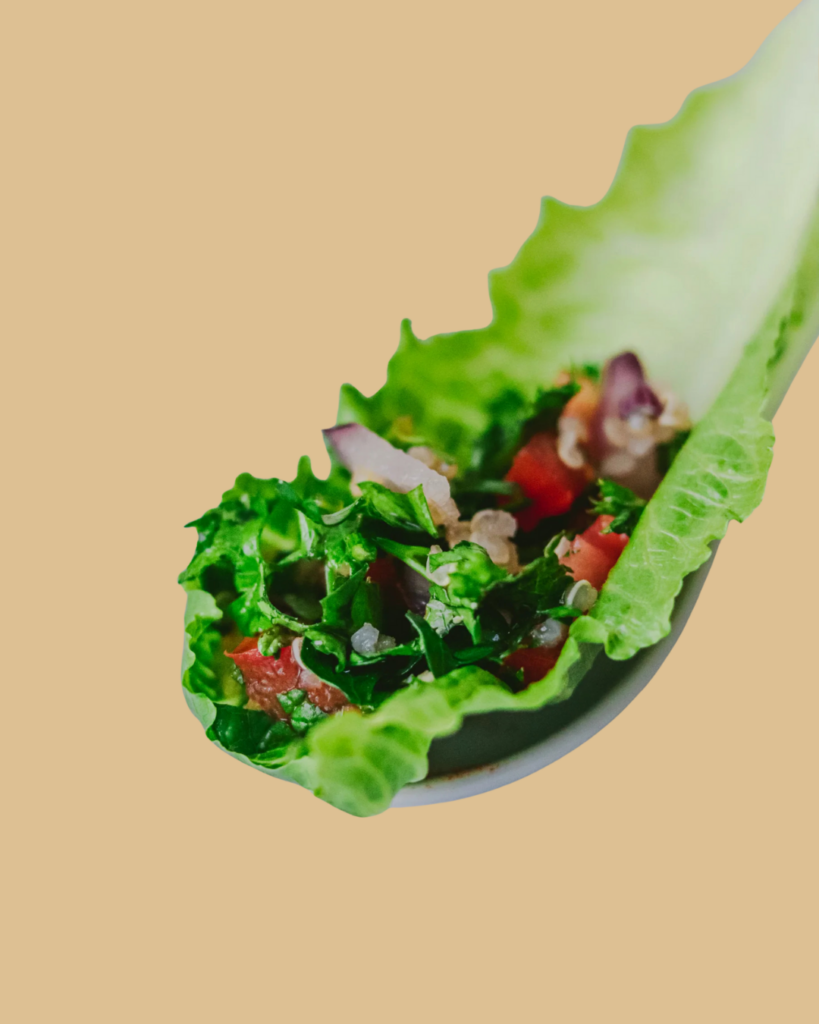 Jimbee Snack relleno de tabbouleh