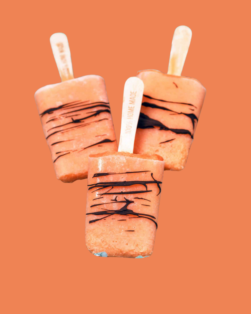 Helado de melón Cantaloupe