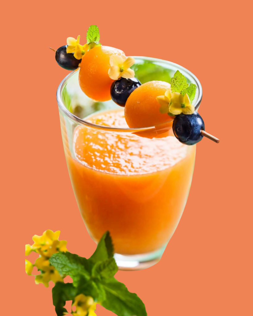 Zumo de melón Cantaloupe