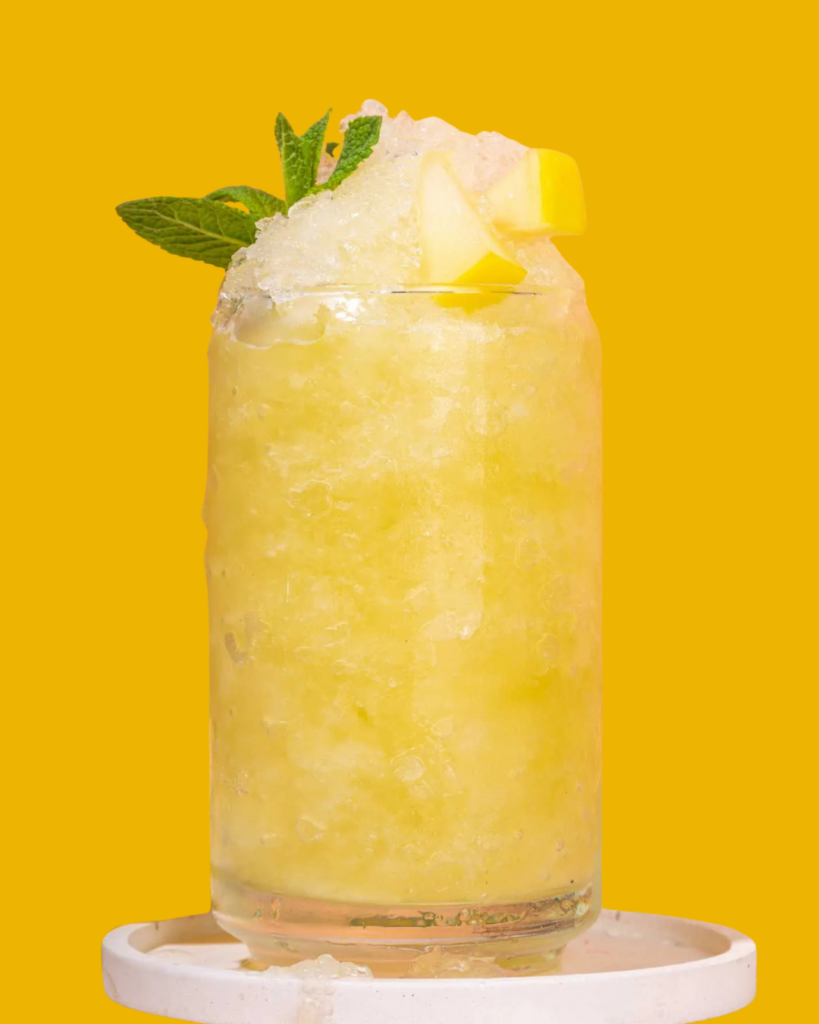 Cocktail melón amarillo sin alcohol