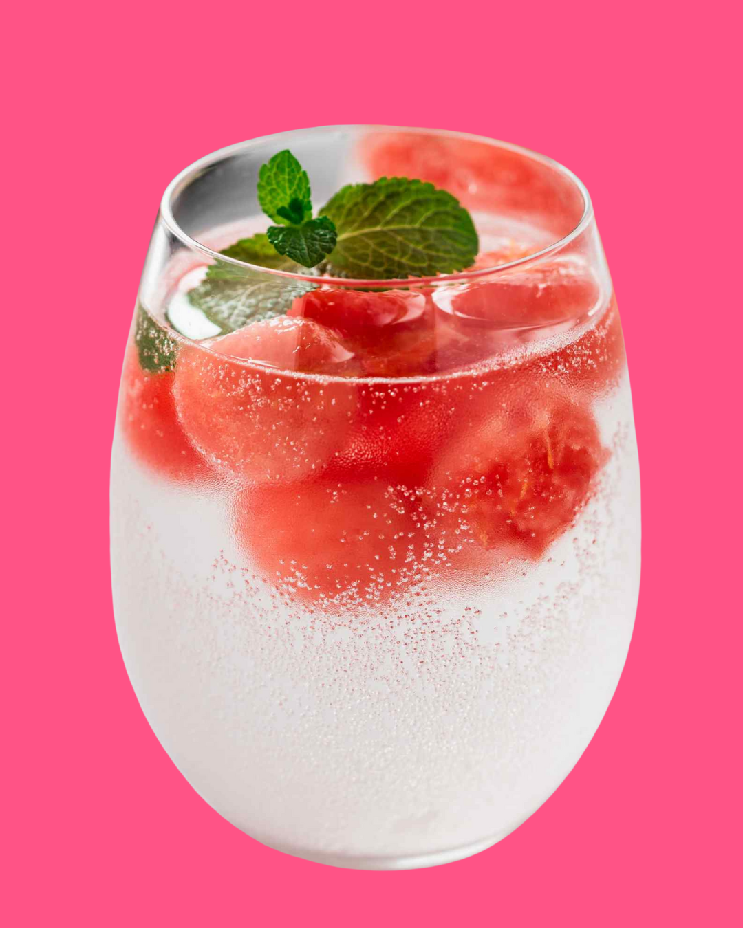 Soda de limón y sandía