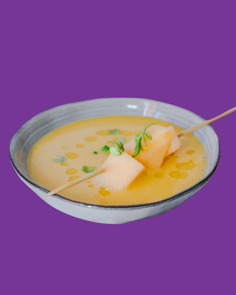 Ajo blanco de melón Jimbee Tropical