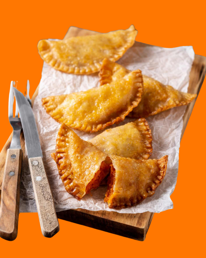 Empanadas de calabaza y queso