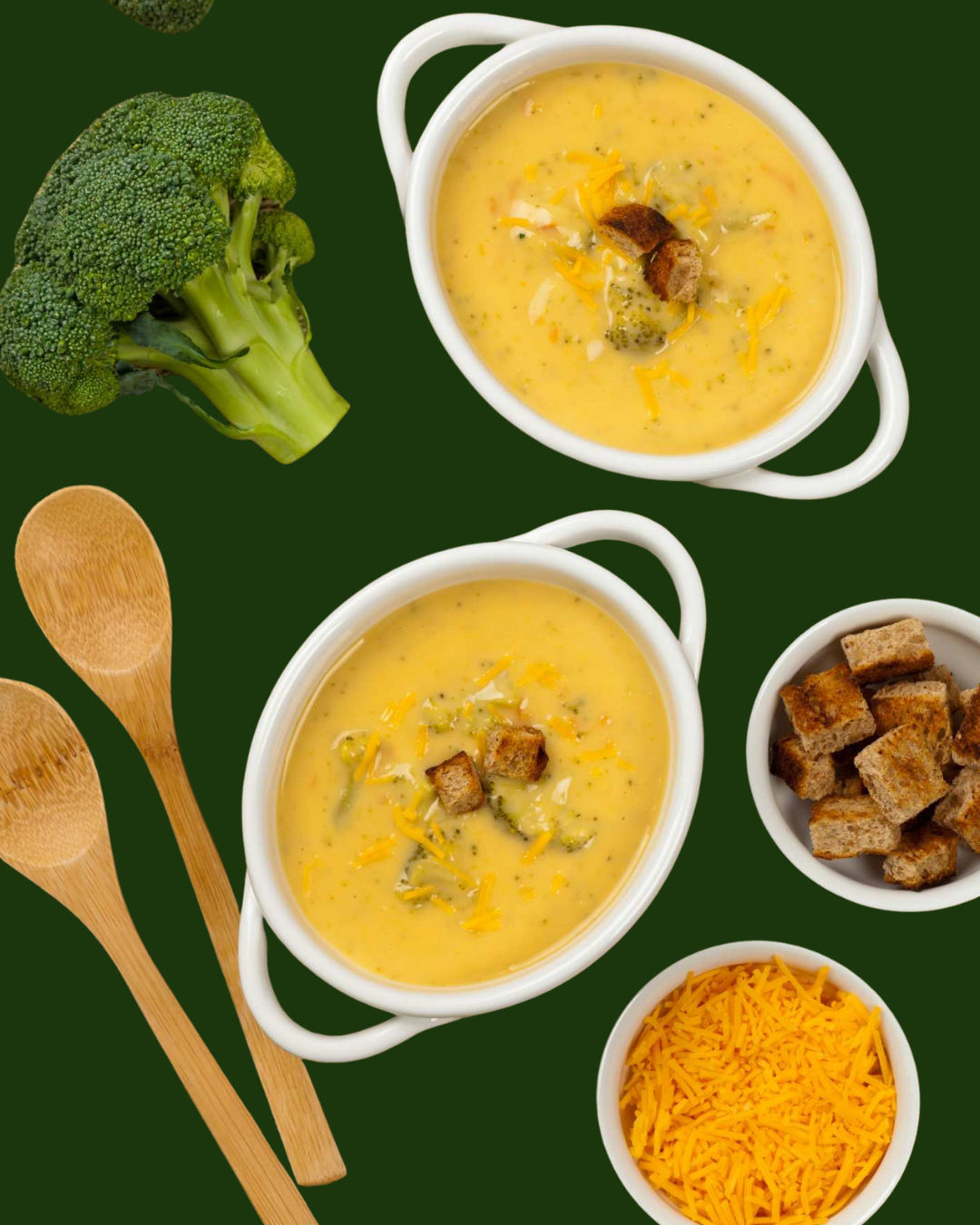 Crema fría de brócoli