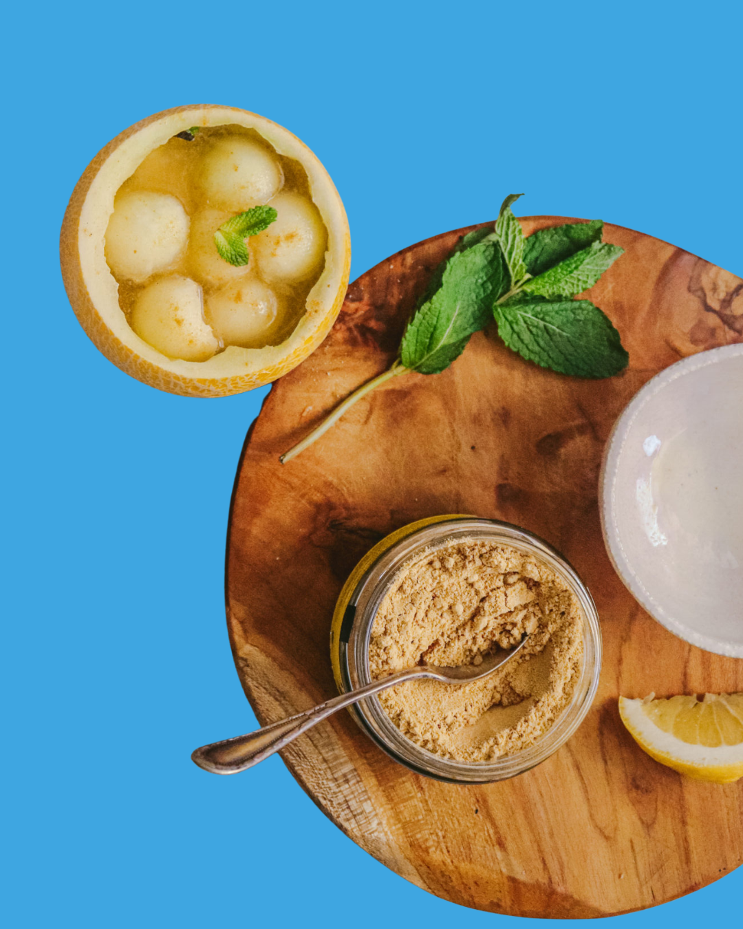 Sopa de Lililup y jengibre