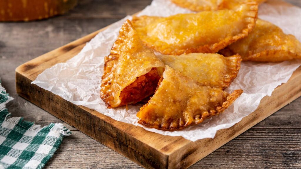 Empanadas de calabaza y queso