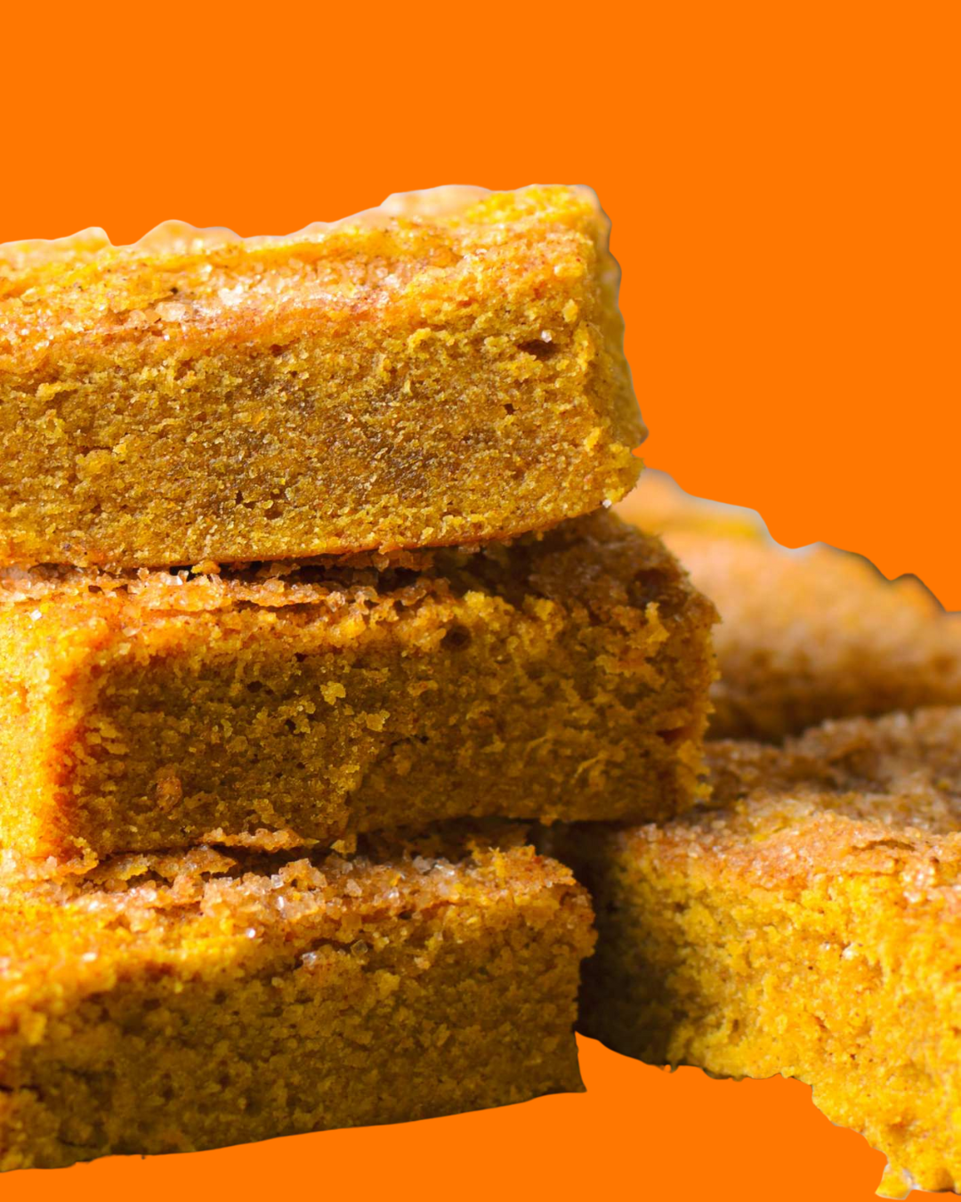 Bizcocho de Calabaza con canela y azúcar