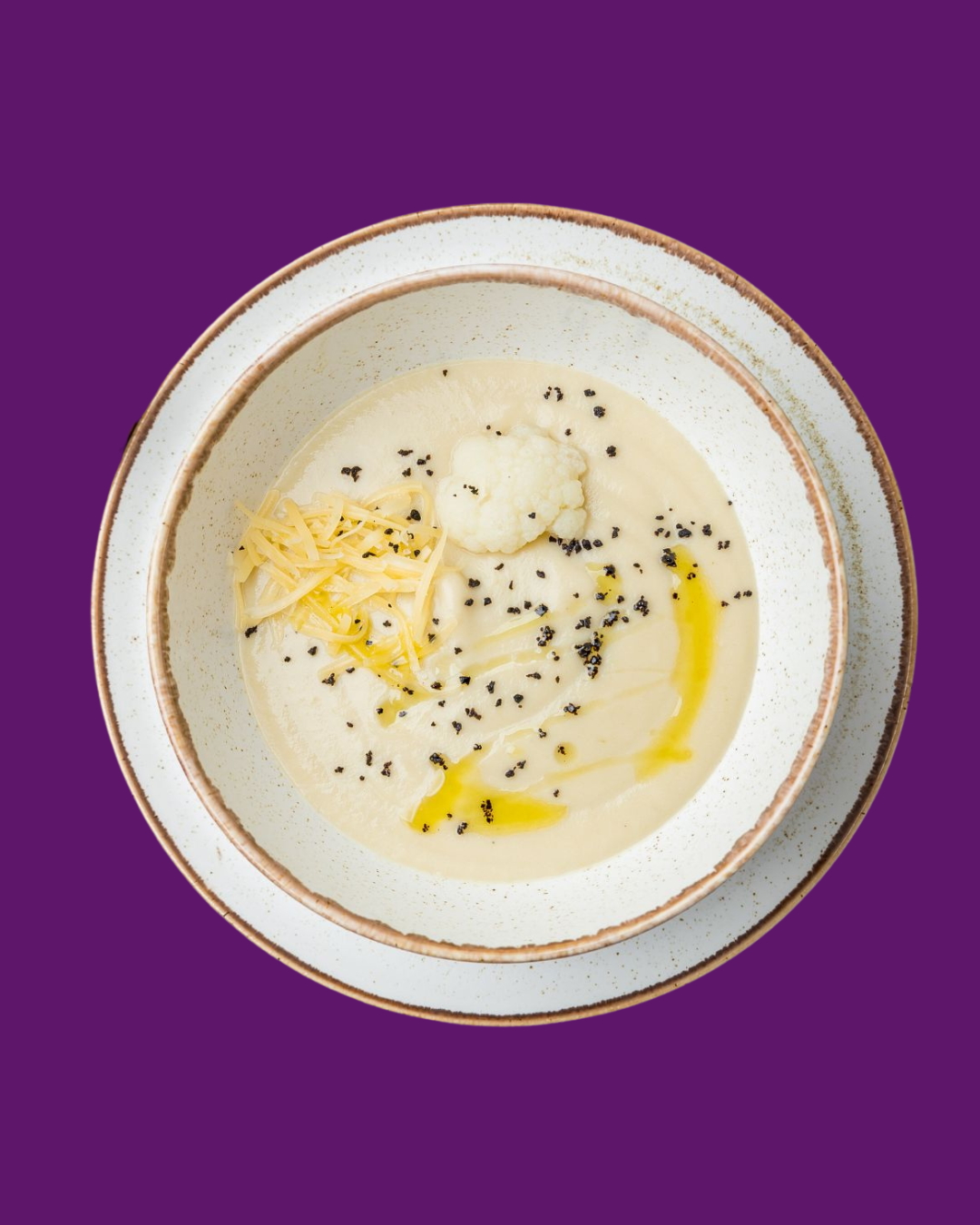 Crema de Coliflor con Queso