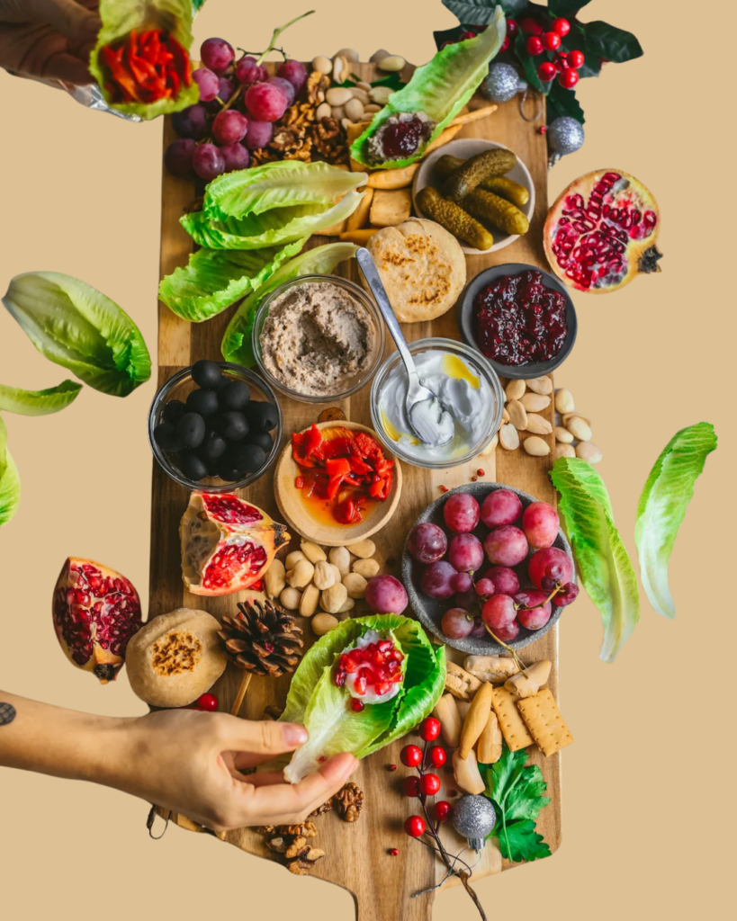 Tabla De Aperitivos Navideña Jimbee Snack