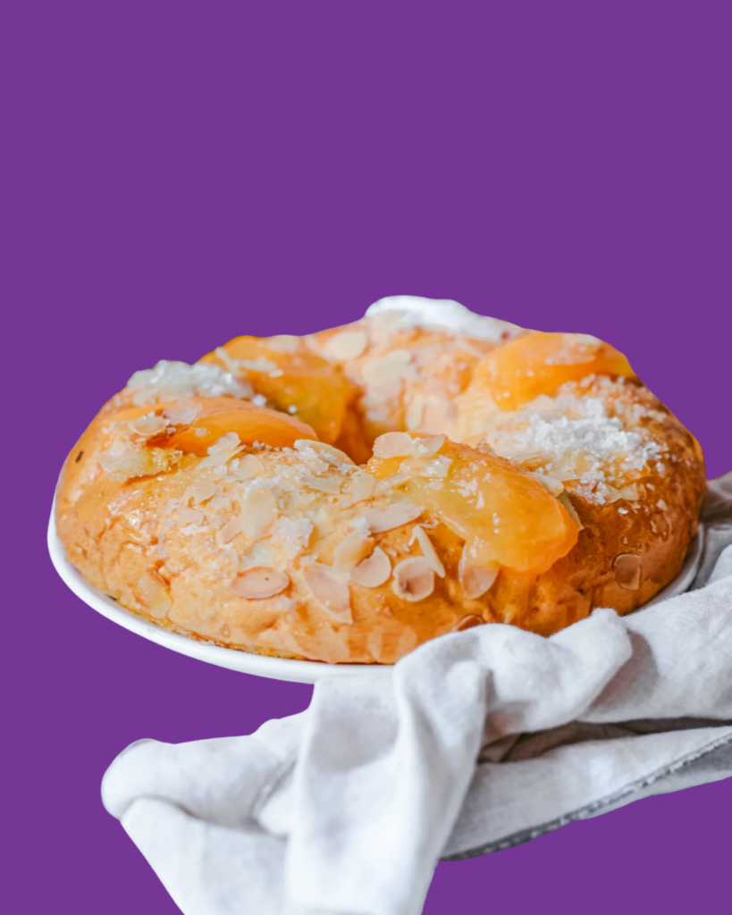 Roscón De Reyes Con Melón Jimbee Tropical Escarchado