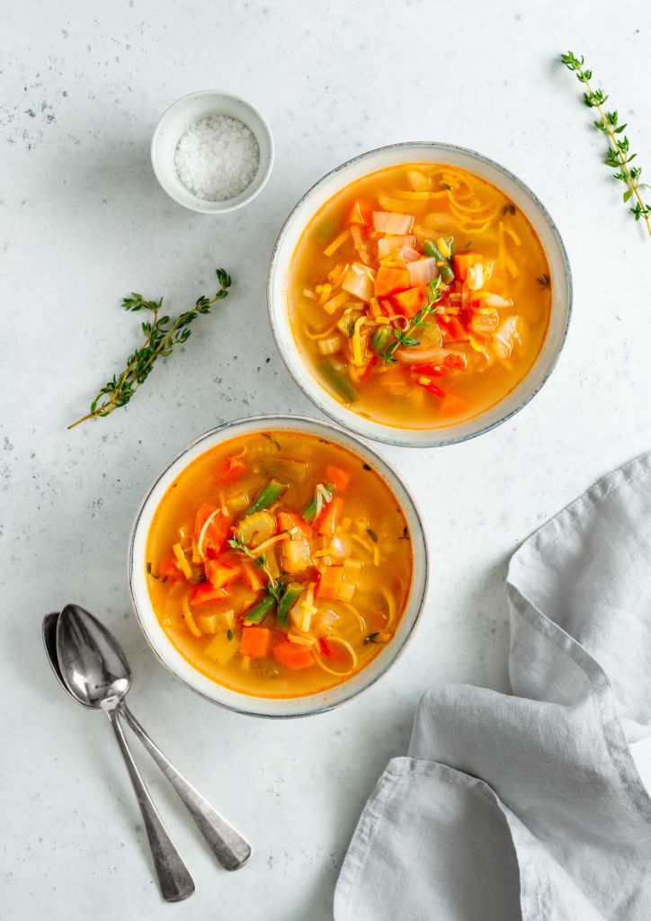 Sopa de Verduras de Cuaresma