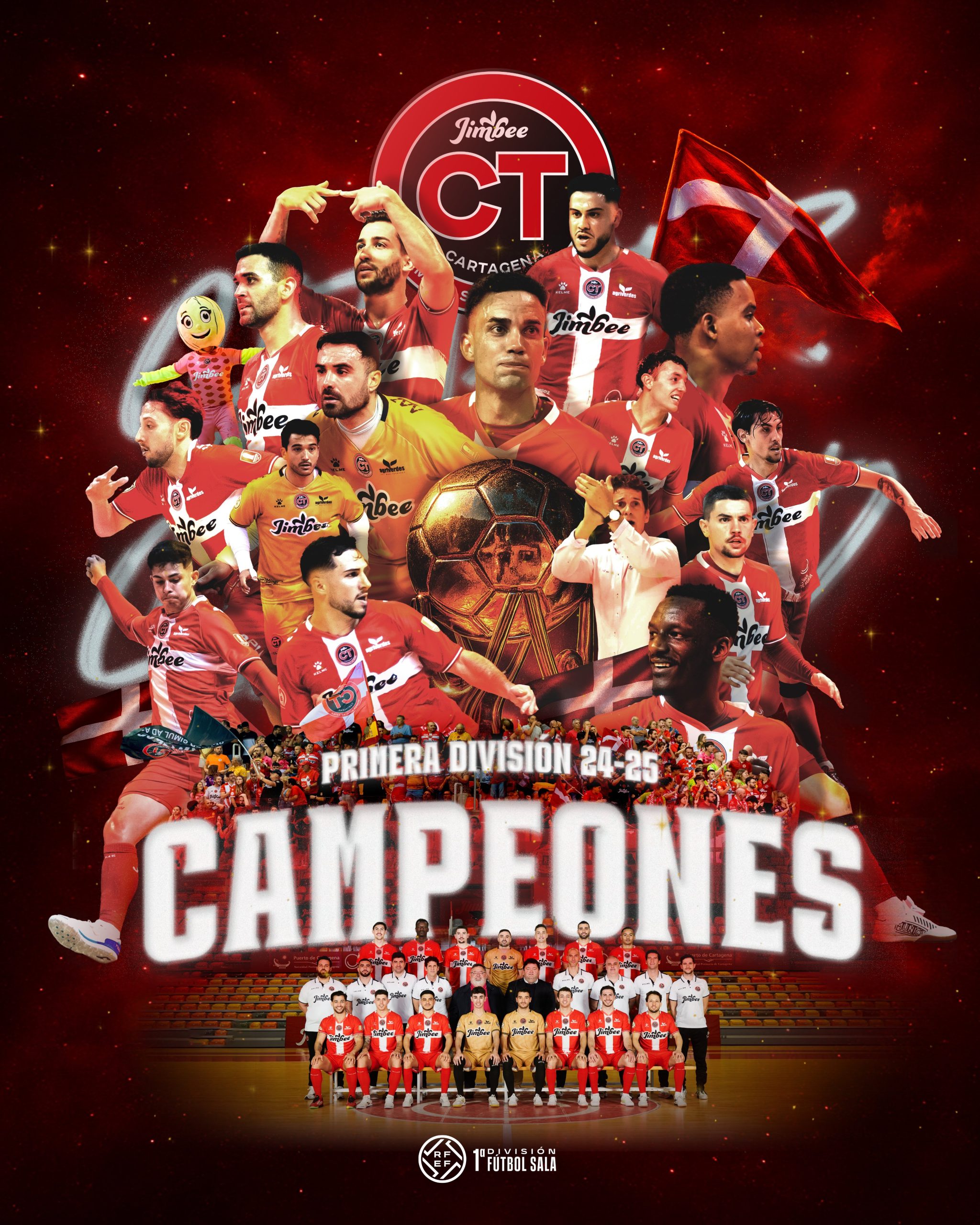 ¡JIMBEE CARTAGENA, CAMPEÓN DE LIGA! UNA NOCHE HISTÓRICA ANTE EL BARÇA