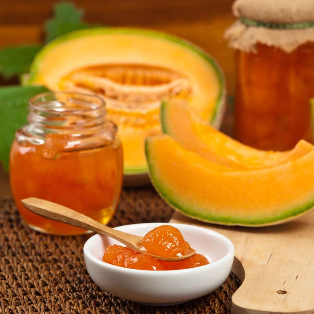 Melón Cantaloupe en almíbar