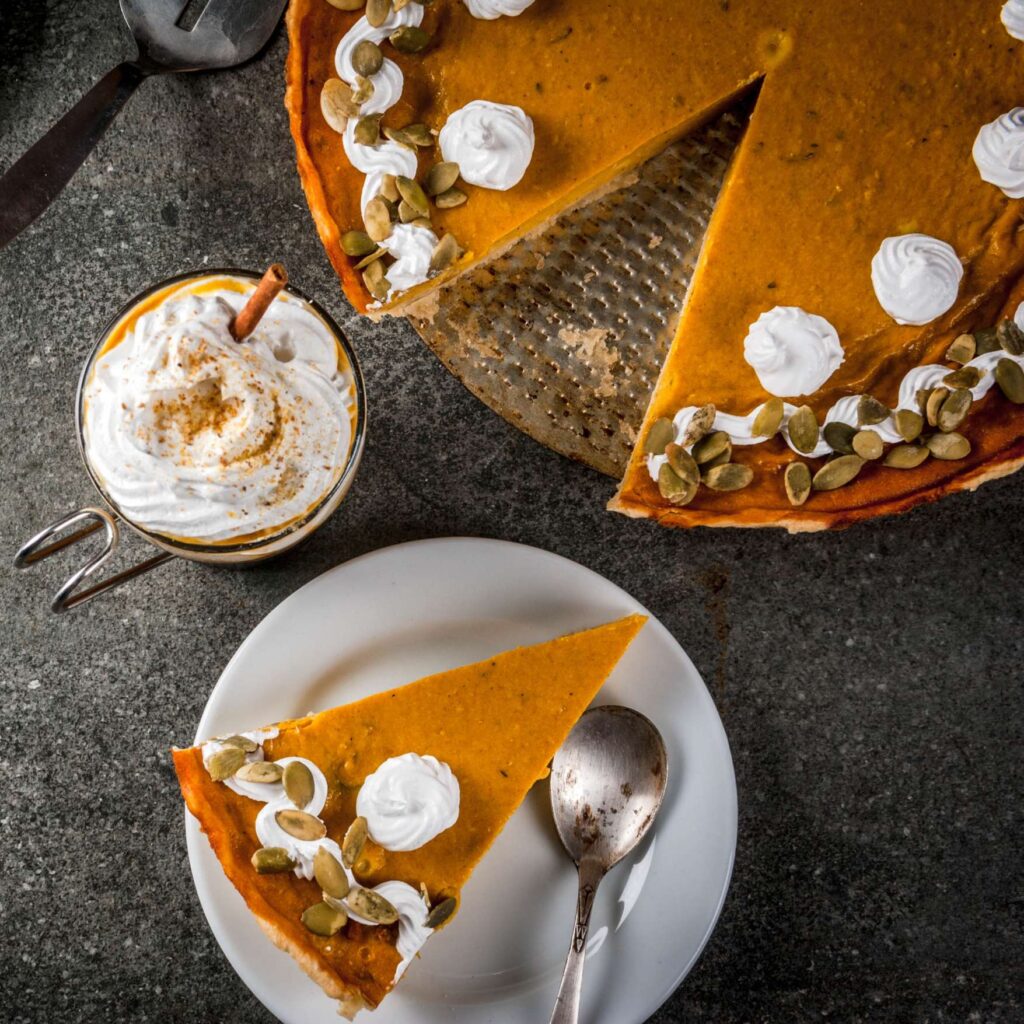 Tarta de Calabaza Cacahuete