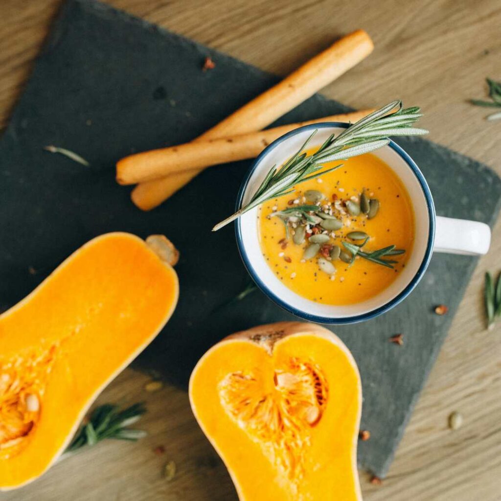 Crema de Calabaza Cacahuete