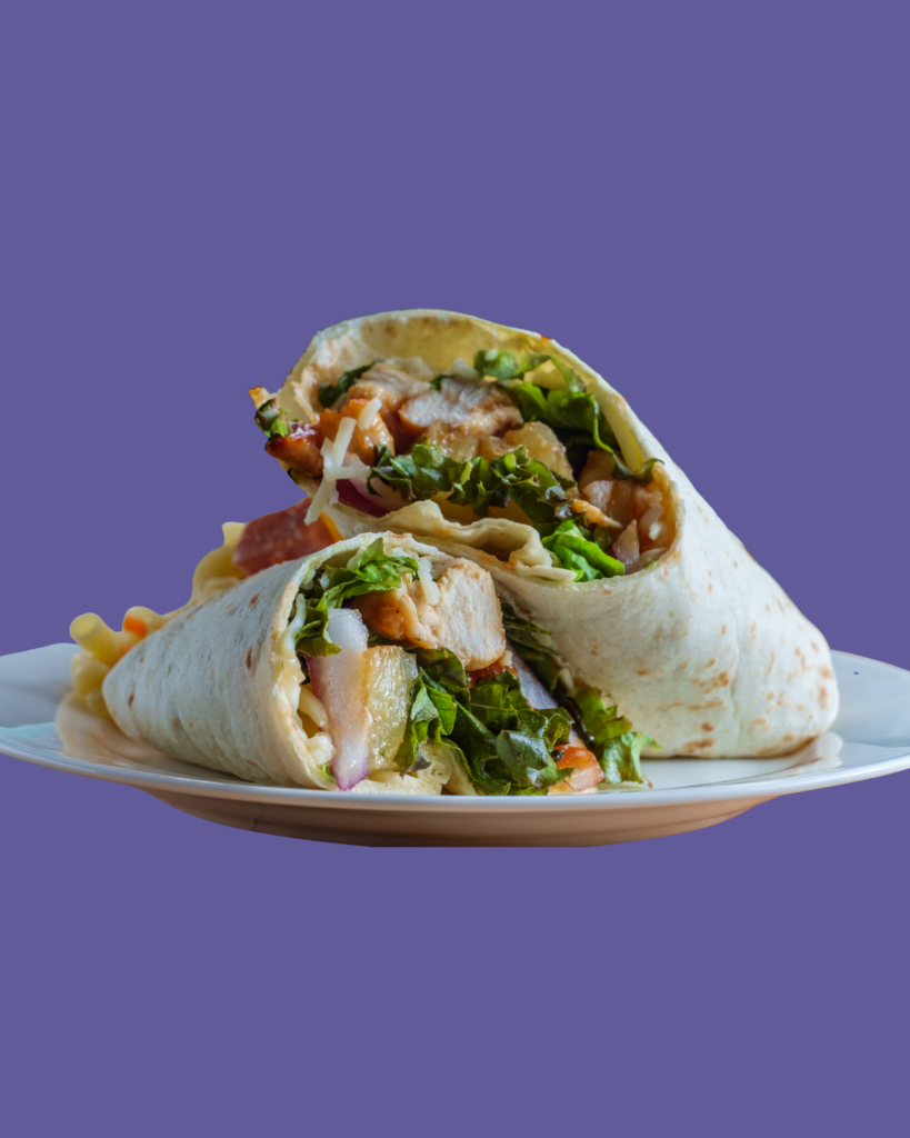 Wrap de Pollo con Lechuga Iceberg