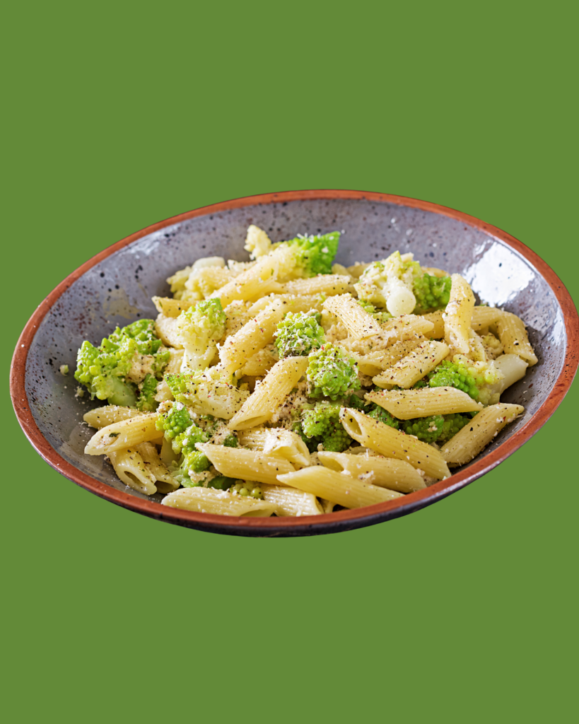 Pasta con Pesto de Romanescu