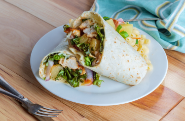 Wrap de Pollo con Lechuga Iceberg