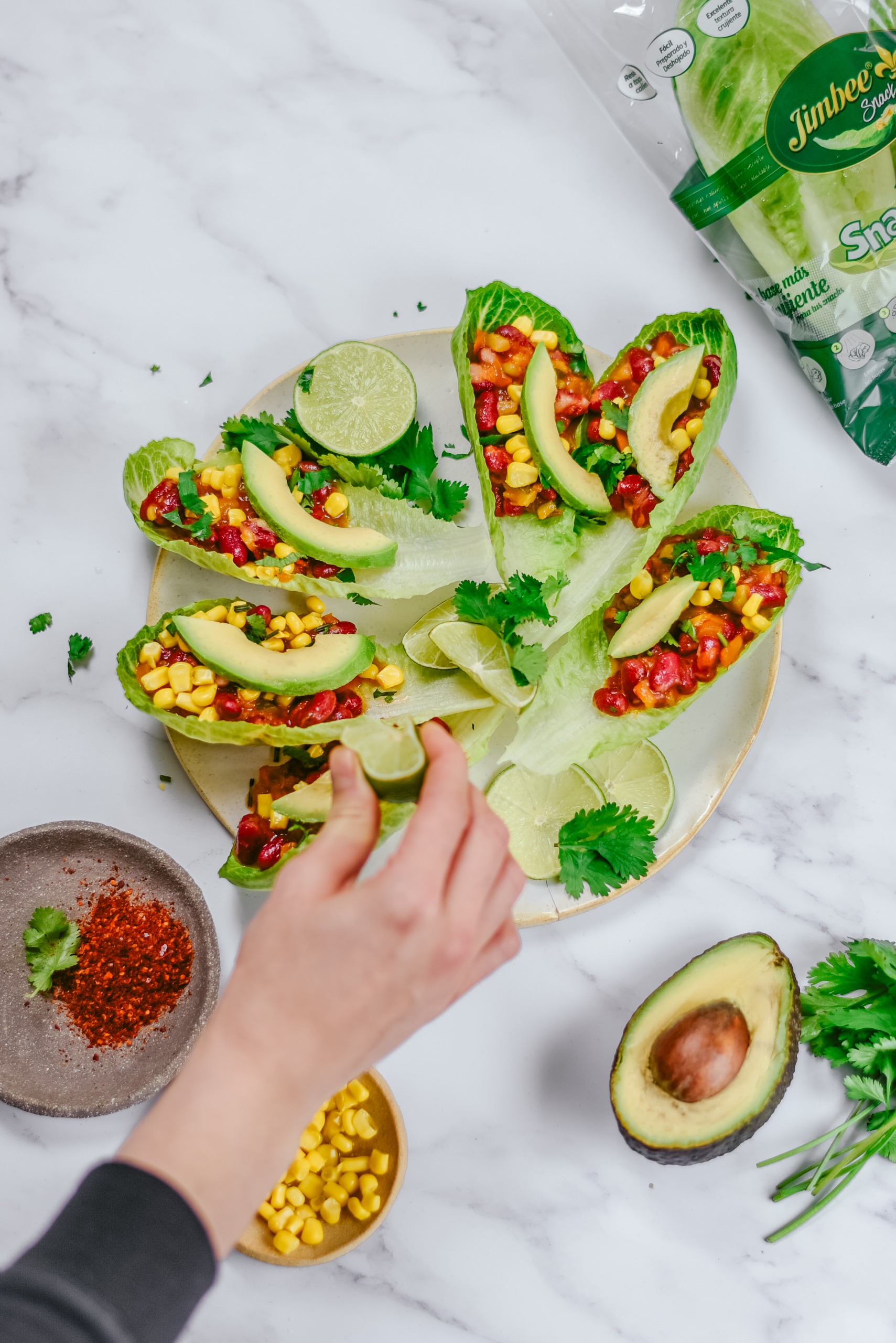 Tacos Jimbee Snack con Chili