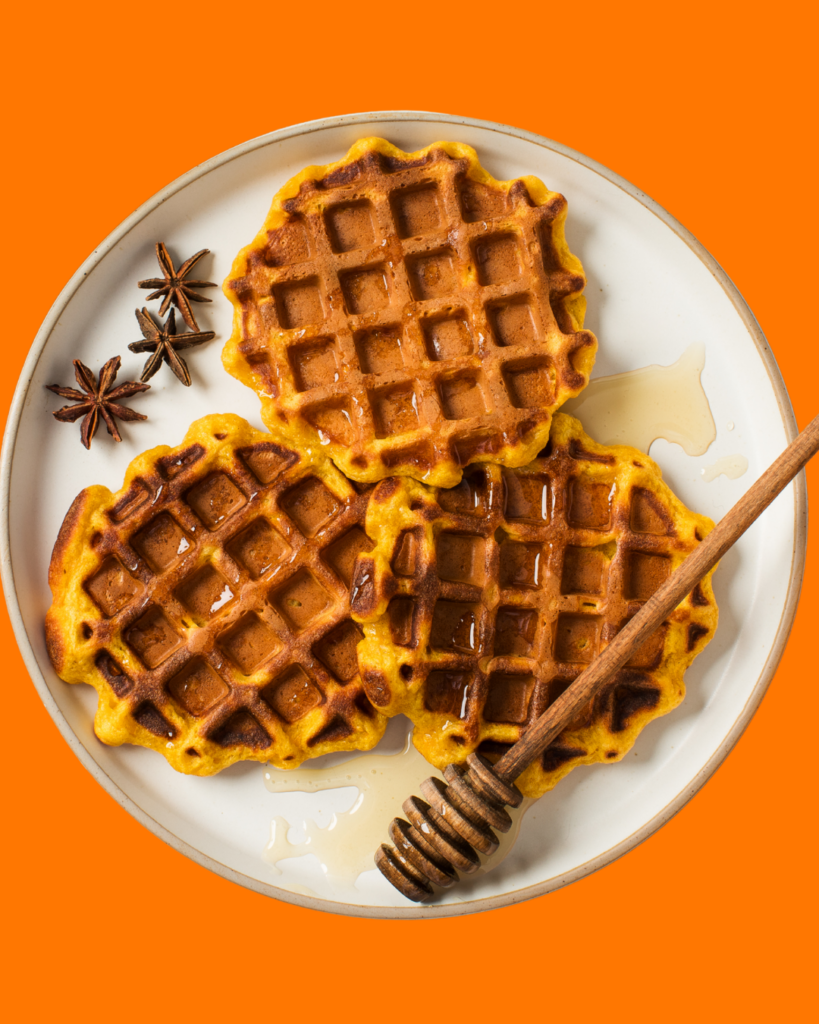 Gofre de Calabaza con Miel