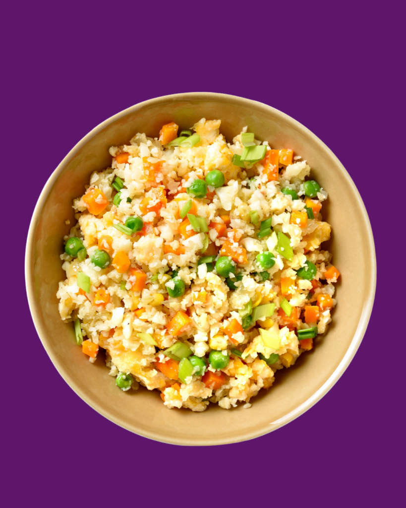 Arroz de Coliflor Salteado con Verduras