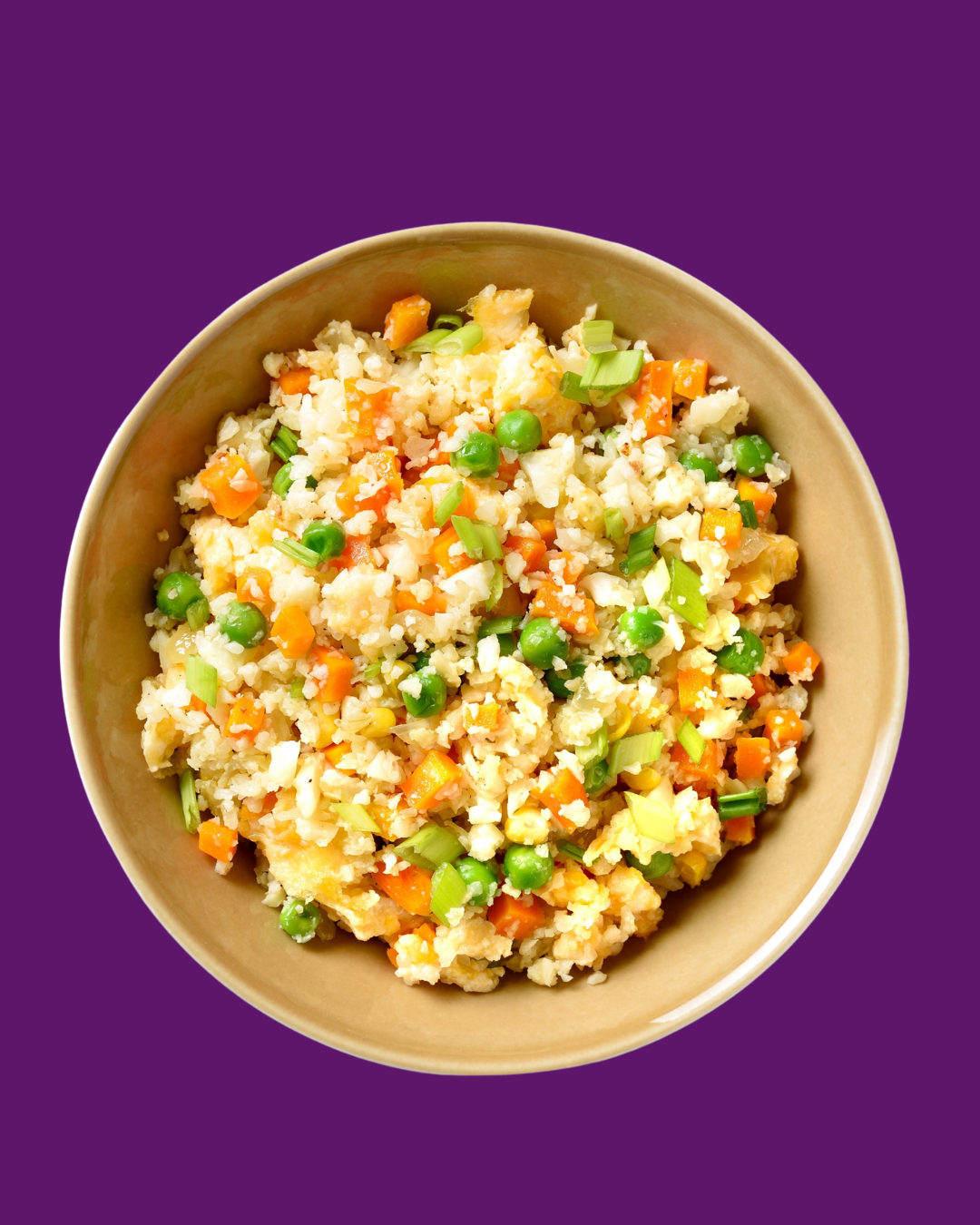 Arroz de Coliflor Salteado con Verduras