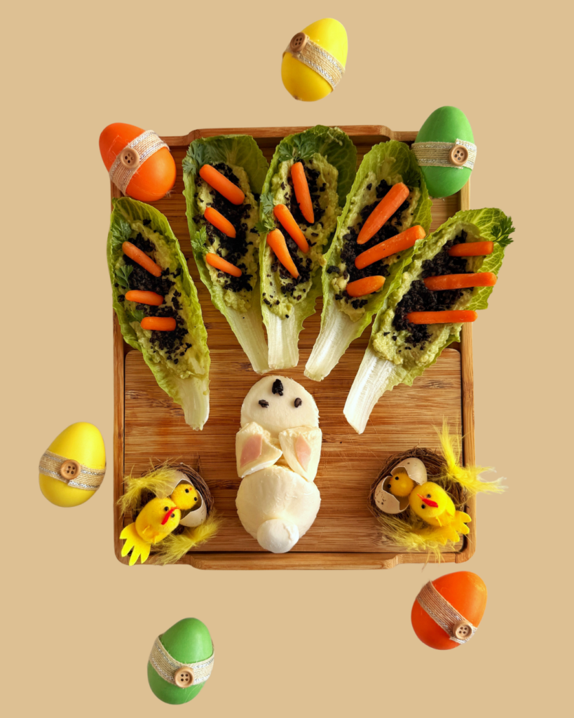 Barquitas de Lechuga con Horto de Pascua