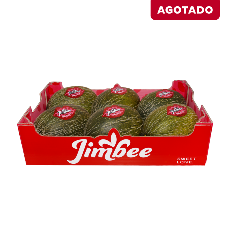 CAJA DE MELÓN PIEL DE SAPO NARANJA