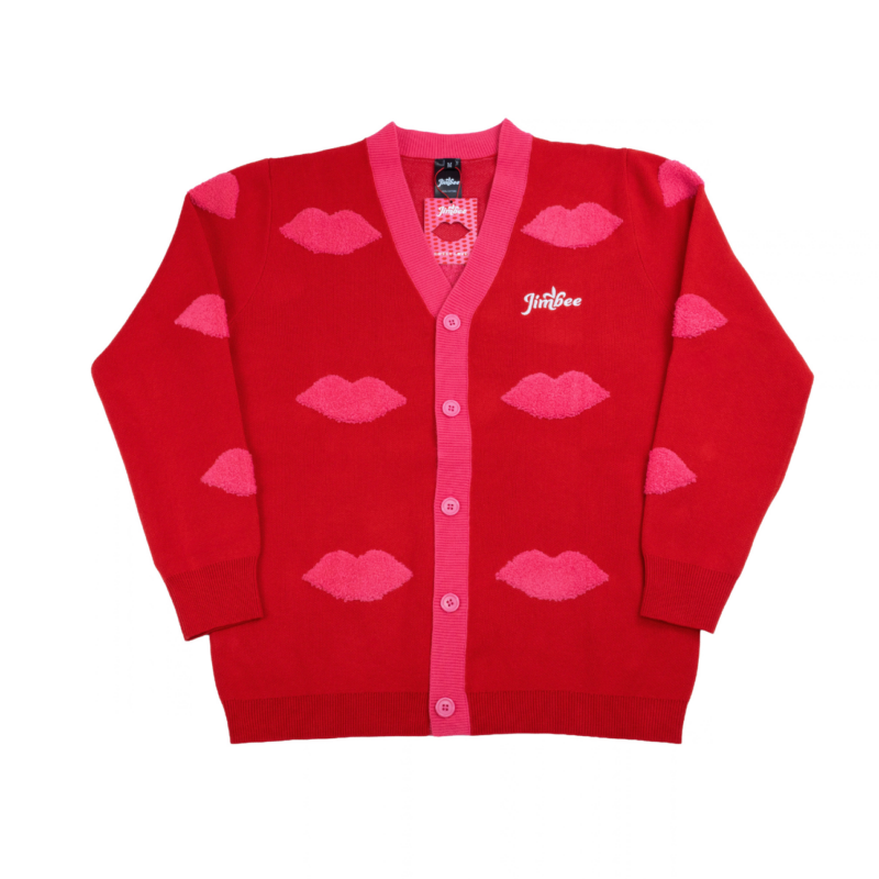 CARDIGAN JUICY RED