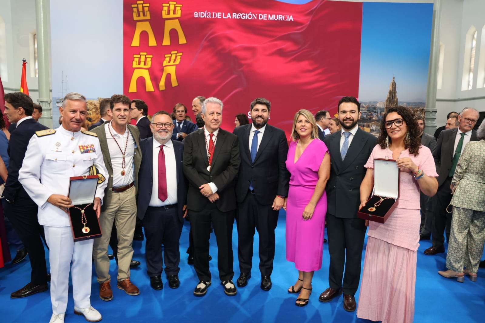 Duda recibe la Medalla de Oro de la Región de Murcia